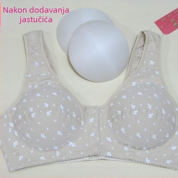 Pamukasti jastučići za grudnjak, umetci za push-up grudnjak, nevidljiv efekt, obične debljine, proljeće 2024