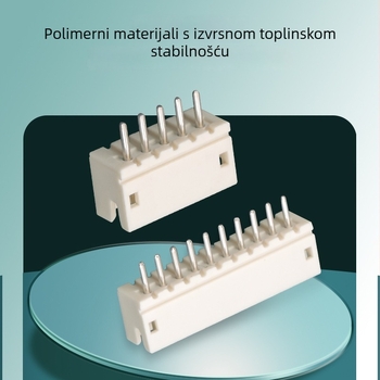 Vertikalni pin header za terminal blokove, ravni pinovi, 180° raspored, razmak 1,5 mm