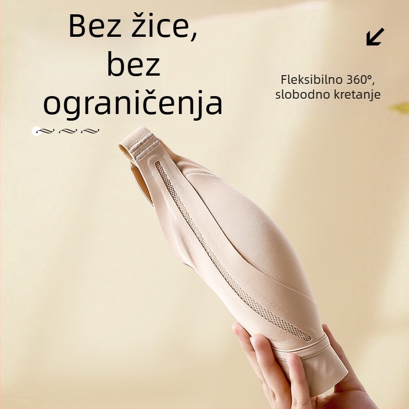 Bezšav Push-Up grudnjak s mekanom podrškom, podizanje i oblikovanje, stražnje kopčanje s četiri reda, dvostruke naramenice