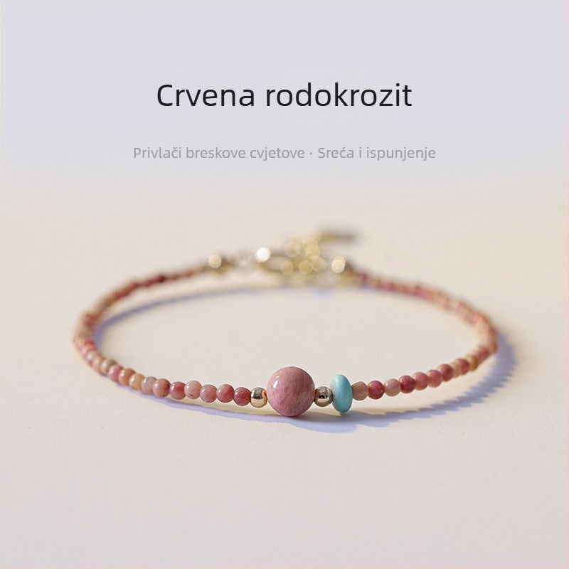 Badu narukvica, oblik životinje/zodijak, polirana površina, ženski dodatak za ruku, svjež i sladak stil