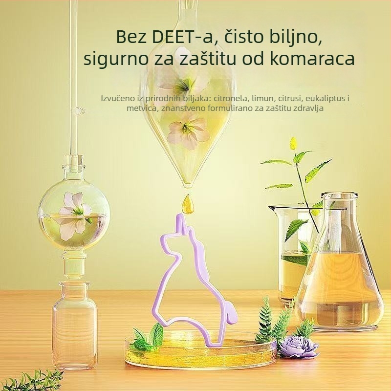 Srebrni narukvica za djecu – etnički stil, životinjski motiv, repelent protiv komaraca s eteričnim uljima, dodatak za ruku, proljeće 2025