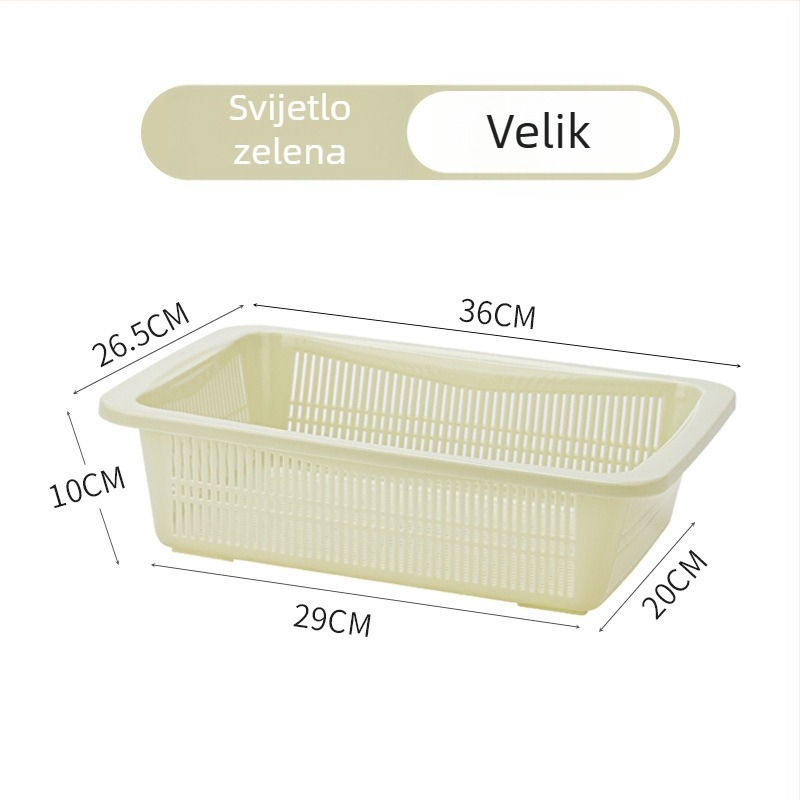 Plastična kuhinjska košara za voće i povrće — jednostavan moderni stil, Galley Basket, na tržište lansiran ljeto 2015