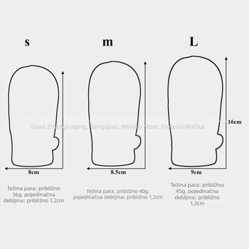 Dječje rukavice s karikaturnim printom, poliester, tople, unisex, za djecu 1–8 godina, jesen-zima