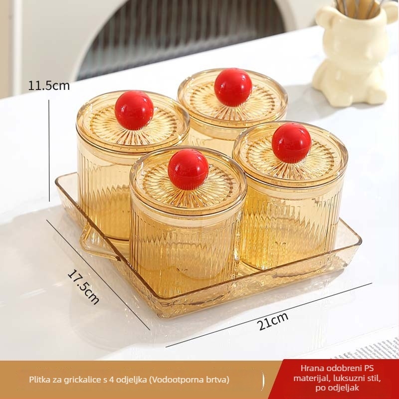Pladanj za voće, plastični, brenda Aiyouhui, moderni minimalistički dizajn, lansiran 2023