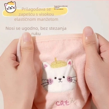 Dječji plišani rukavi s crtanim motivom, protiv prljavštine, zima, za dob 1–8 godina
