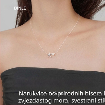 Metalni ogrlica s bakrenim privjeskom na ključnu lancu, duljina 21-50 cm, proljeće 2025