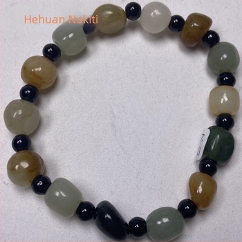 Narukvica od nefrita – Prirodni nefrit, Duobao stil, Unisex