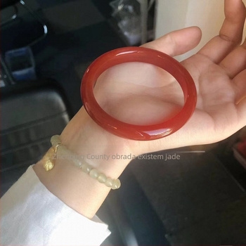 Narukvica od prirodnog ahata, geometrijski oblik, visi ukras, neovisno pakiranje, lagani luksuz stil