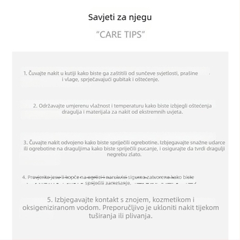 Narukvica s cirkonom, inlay, unisex, lagani luksuzni stil, brend Gethin