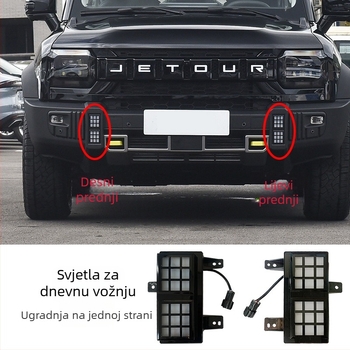 Set prednjih svjetala za Jietu Traveler – DRL, prednje svjetlo za maglu, dekorativno svjetlo, LED 3.5W, marka An Ruicheng, model Traveler