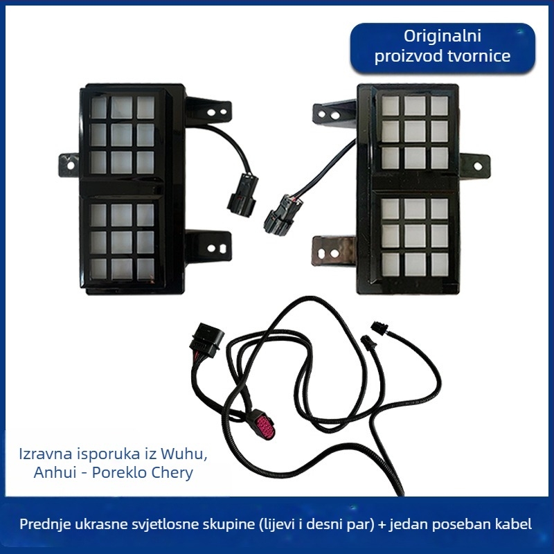 Set prednjih svjetala za Jietu Traveler – DRL, prednje svjetlo za maglu, dekorativno svjetlo, LED 3.5W, marka An Ruicheng, model Traveler