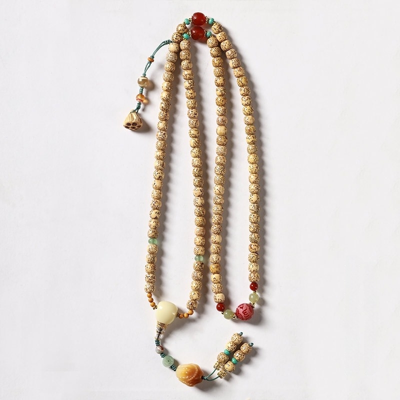 Narukvica Xingyue Bodhi, nacionalni stil, unisex, ručno pleteni, Bergamot dizajn.