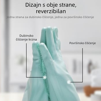 Silikonske rukavice za kupanje kućnih ljubimaca s masažnom četkom za mačke i pse – njega dlake i čišćenje