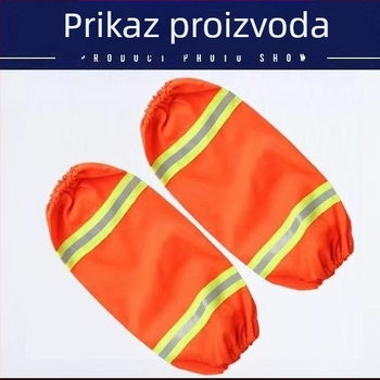 Reflektirajući rukavi za sanitarne radnike – unisex, protiv prljavštine, jednobojni, za sva godišnja doba, proljeće 2025.