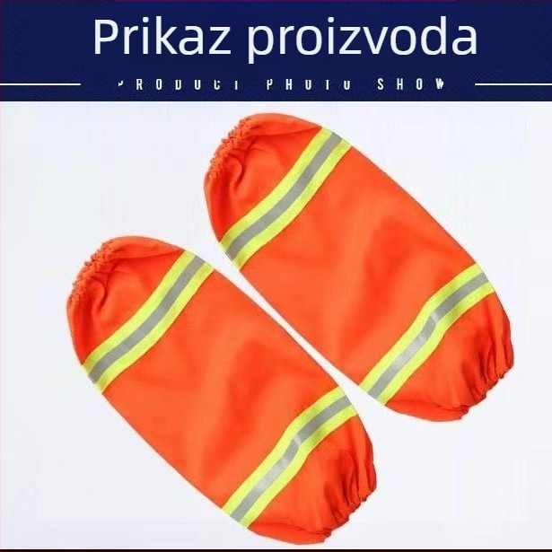 Reflektirajući rukavi za sanitarne radnike – unisex, protiv prljavštine, jednobojni, za sva godišnja doba, proljeće 2025.