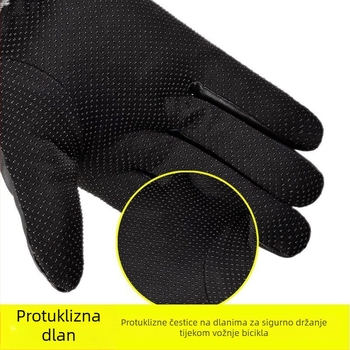 Muške zimske rukavice s flisom, pamuk materijal, protivklizne i otporne na habanje