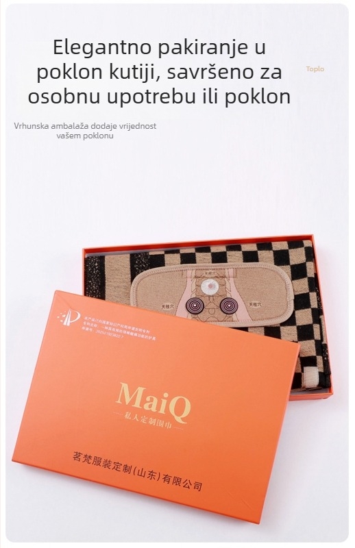 Maiq magnetski šal za vrat MW001, poliester, Zhejiang, zima 2025