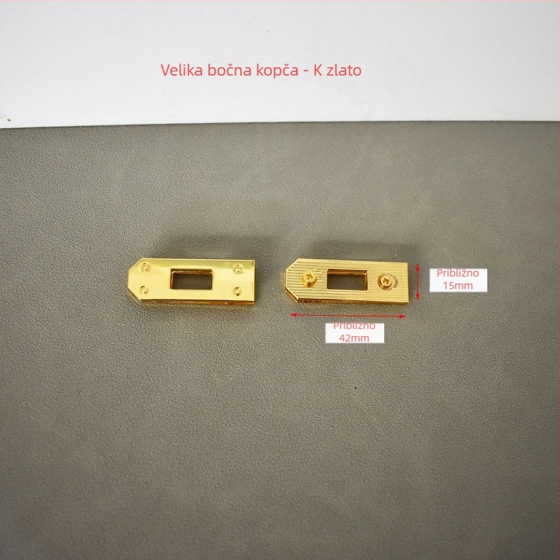 Ručni DIY lokot za torbu i hardver za kopču