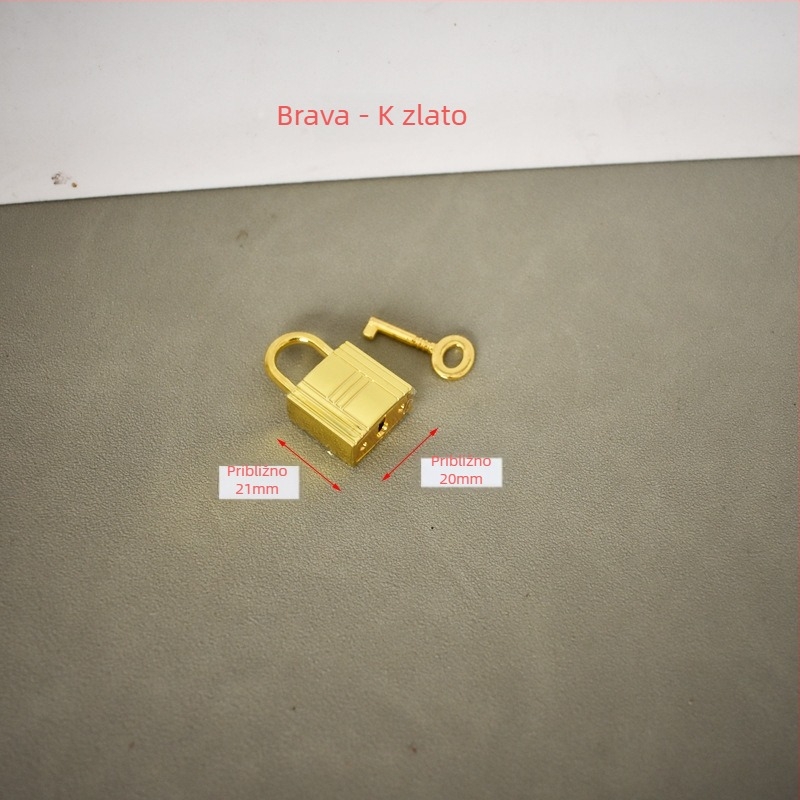 Ručni DIY lokot za torbu i hardver za kopču