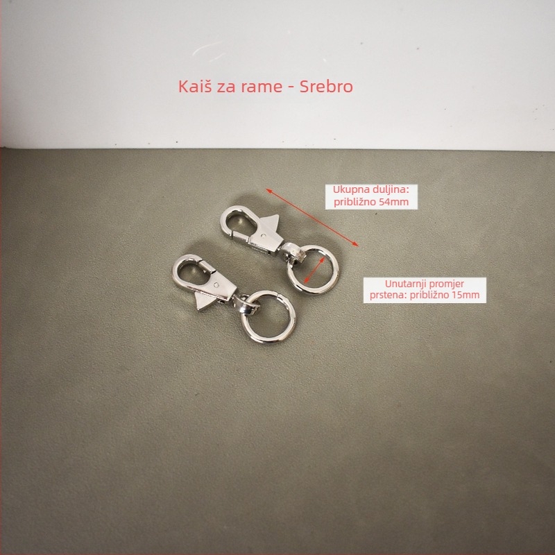 Ručni DIY lokot za torbu i hardver za kopču