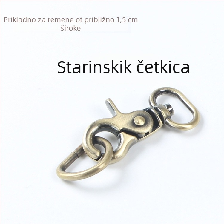 Metalni kopča za torbe s D-prstenom – DIY hardverski dodatak, šifra proizvoda Hywxkkkswwtewk