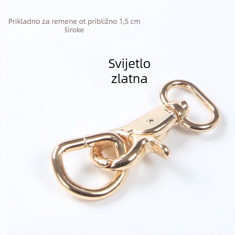 Metalni kopča za torbe s D-prstenom – DIY hardverski dodatak, šifra proizvoda Hywxkkkswwtewk