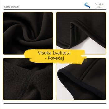 Maska za lice za jahanje od flisa, C·Towel, unisex, model RZ251001