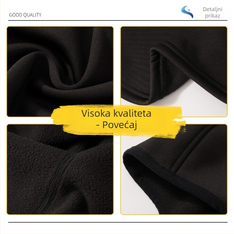 Maska za lice za jahanje od flisa, C·Towel, unisex, model RZ251001