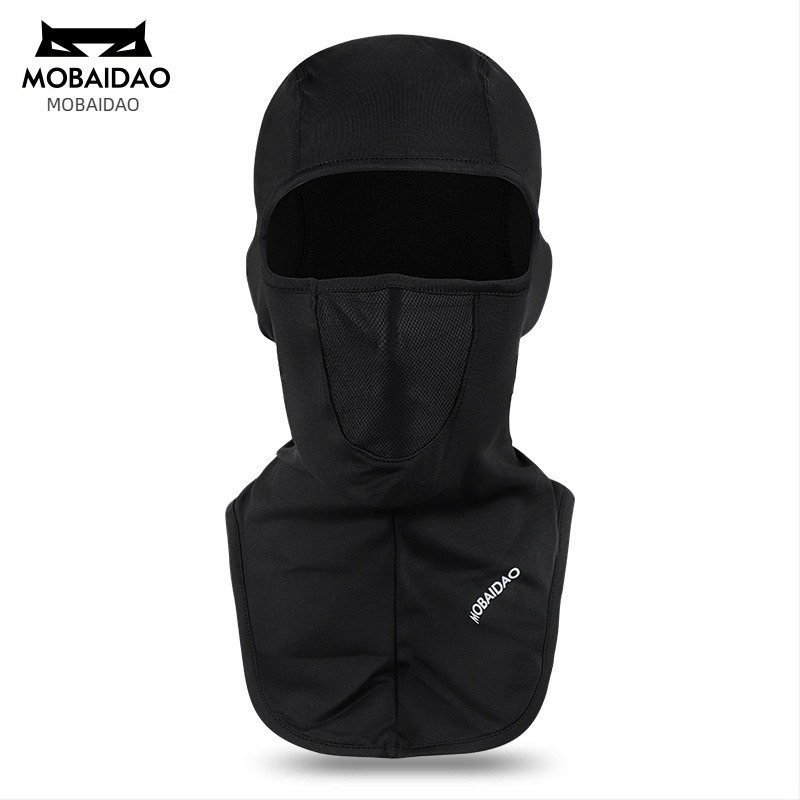 Mobaidao Unisex maske za biciklizam – cijelo lice, zaštita od prašine, zaštita od sunca i otpornošću na vjetar, poliester