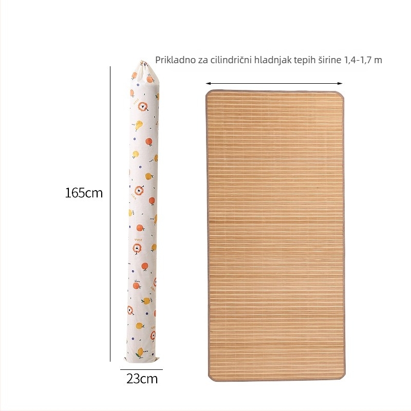 Torba za pohranu ljetne prostirke — cilindričnog oblika, Oxford platno, otporna na vlagu i vodu, višenamjenska za spavaću sobu