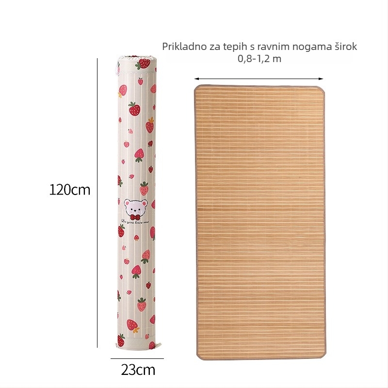 Torba za pohranu ljetne prostirke — cilindričnog oblika, Oxford platno, otporna na vlagu i vodu, višenamjenska za spavaću sobu