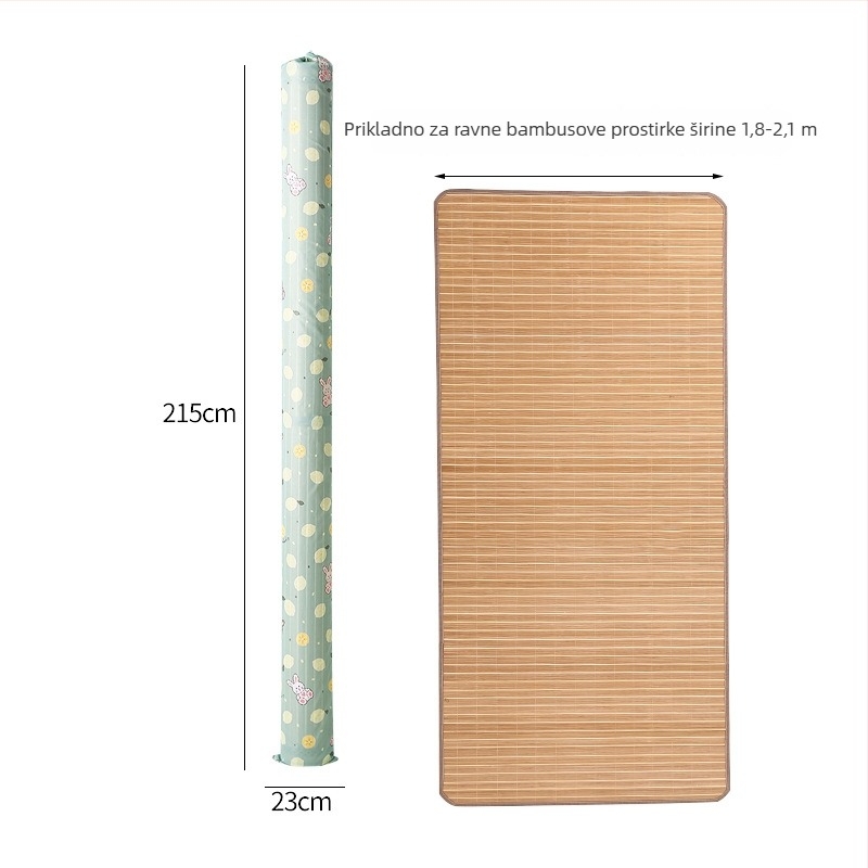 Torba za pohranu ljetne prostirke — cilindričnog oblika, Oxford platno, otporna na vlagu i vodu, višenamjenska za spavaću sobu