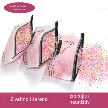 Dječja gumica za kosu, plastika/smola, otisnuta tehnologija, bez umetaka