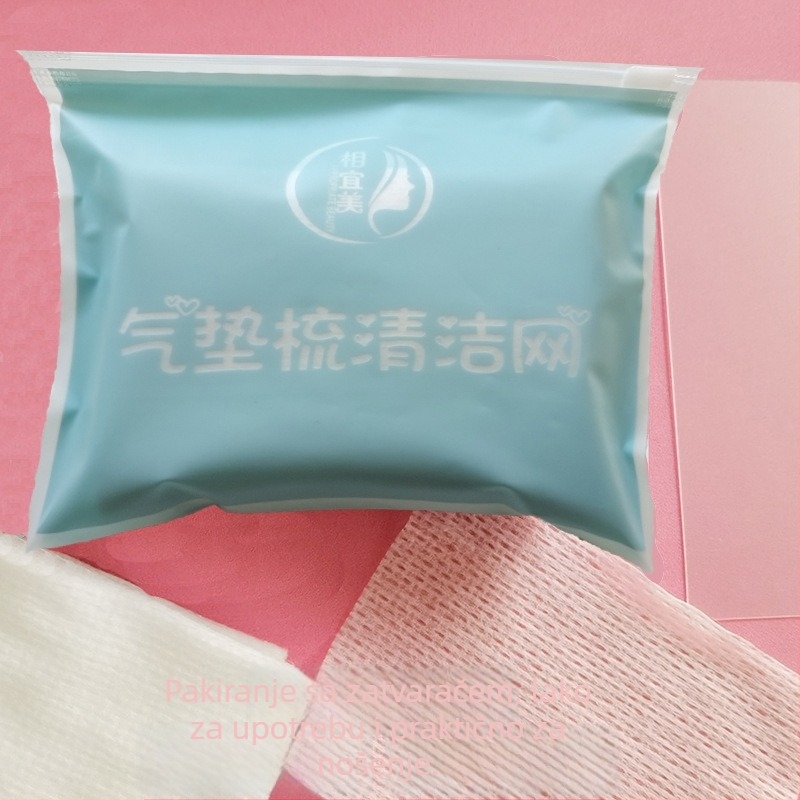 Čistač češlja s zračnim jastučićem – mreža za čišćenje od netkanog materijala, papir za zaštitu kose, nježno čisti i ne oštećuje kosu