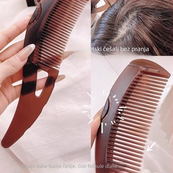 Grebena za kosu za masažu i njegu – bez pranja, protiv ispadanja kose, uklanjanje masnoće i prhuti; Materijal: ABS; Marka: Zhengqian; Kod proizvoda: B6081
