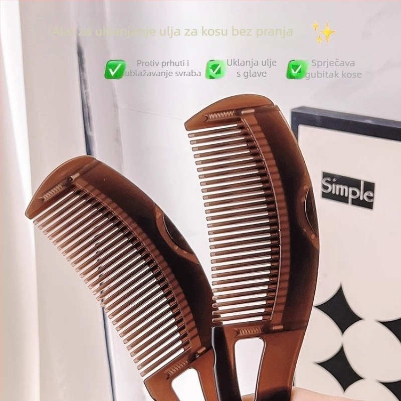 Grebena za kosu za masažu i njegu – bez pranja, protiv ispadanja kose, uklanjanje masnoće i prhuti; Materijal: ABS; Marka: Zhengqian; Kod proizvoda: B6081