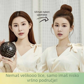 Silikonski dodatak za kosu, prirodni ženski stil, modeliranje: korica grejpfruta, završna obrada otiskom, pakiranje na veliko ili individualno