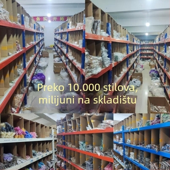 Tkaninski klip za kosu s dizajnom pšeničnog klasja, ručno izrađeno za žene