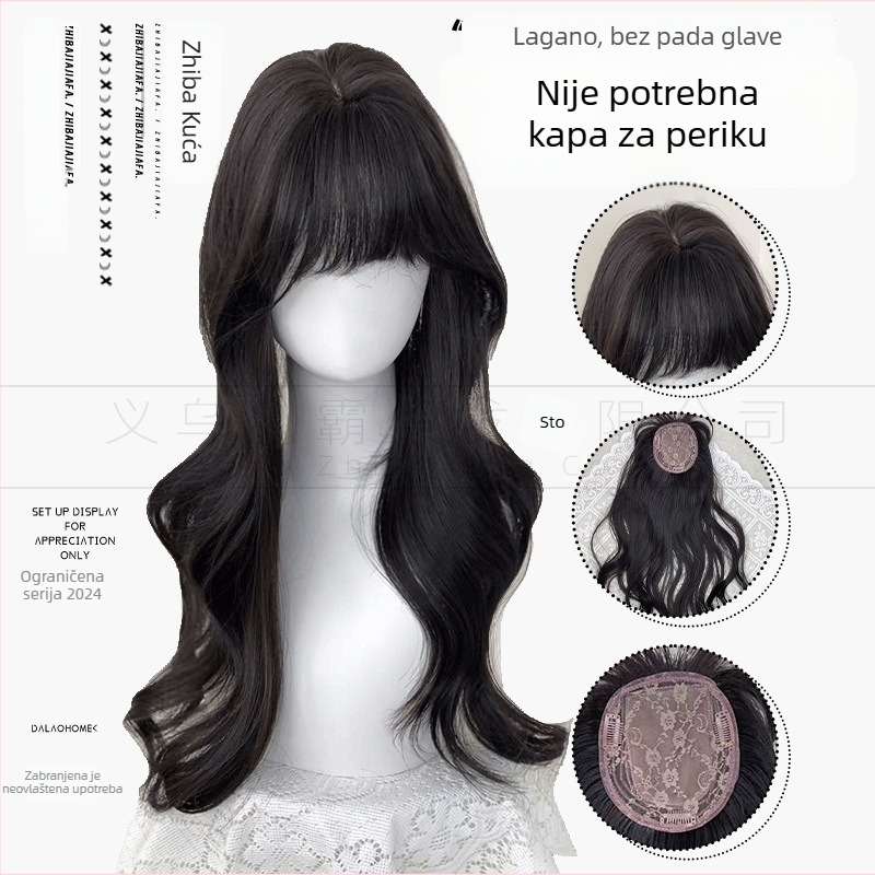 Dio perike s volumenom, visokotemperaturna vlakna, model Pj004, za žene, mehanička obrada