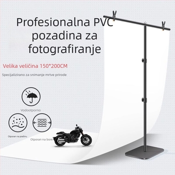 Bijeli PVC panel za fotografiju, rekvizit za still life fotografiju, bijela pozadina