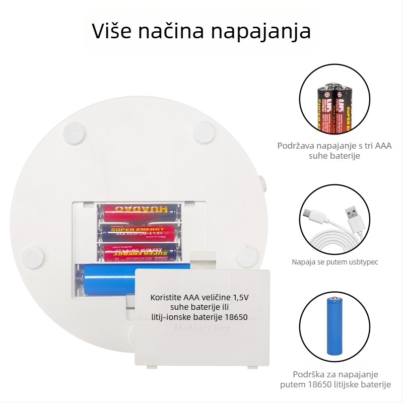 Električna rotirajuća ploča za fotografiju i live streaming, ABS kućište, model MTxDGL-DGEL, nosivost do 5 kg