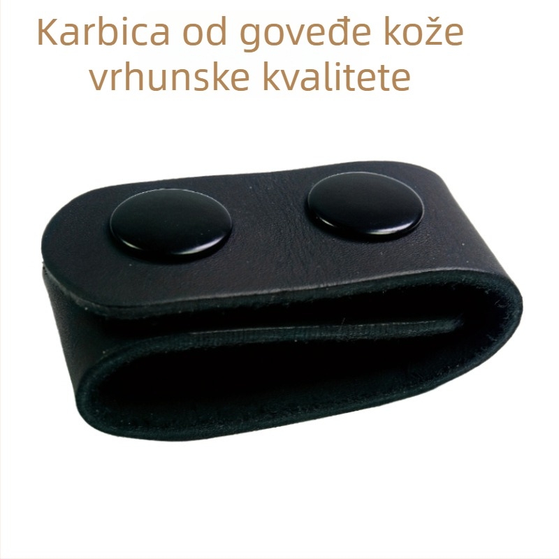 Taktički pojas s dvostrukim kopčama, kravlja koža, prilagodljiv, za vanjsku upotrebu, sve sezone