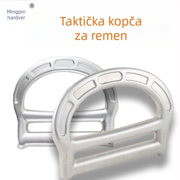 Aluminijski D-prsten za penjanje — univerzalna upotreba, prilagodljivo, kompatibilnost sa svim sezonama, izdanje jesen 2025