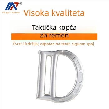 Aluminijski D-prsten za penjanje — univerzalna upotreba, prilagodljivo, kompatibilnost sa svim sezonama, izdanje jesen 2025