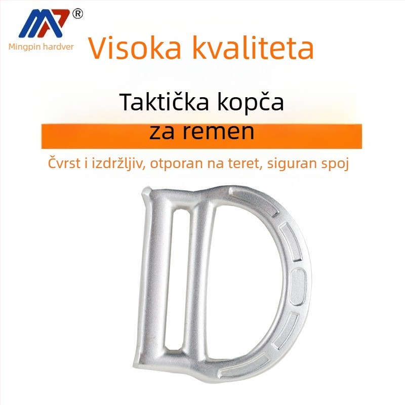 Aluminijski D-prsten za penjanje — univerzalna upotreba, prilagodljivo, kompatibilnost sa svim sezonama, izdanje jesen 2025