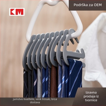 KM-1361 Organizator ormara za kaiševe i šalove, materijal PP, pakiranje 1 komad