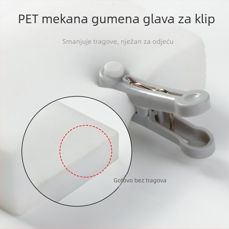 Klip za sušenje rublja – PP+PET, set od 16 komada, pakiranje 240 komada