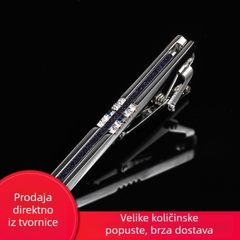 Klip za kravatu, legura, geometrijski motiv, ravna glava, unisex, podrijetlo: Kineska kontinentalna