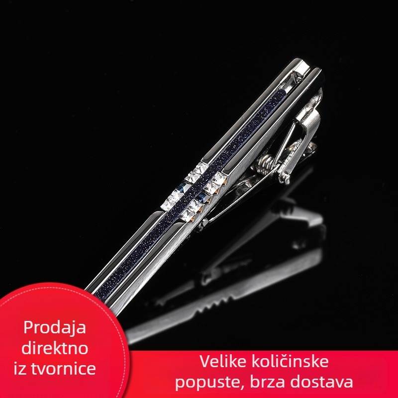 Klip za kravatu, legura, geometrijski motiv, ravna glava, unisex, podrijetlo: Kineska kontinentalna