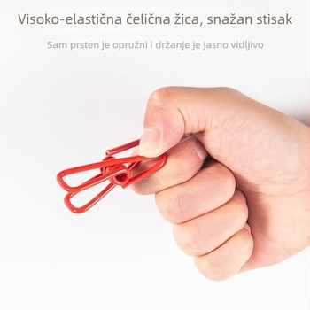 Fanxing klipse za odjeću – plastične presvučene klipse, model Small Clips, set od 200 komada, višenamjenski za deke, donje rublje, hlače, čarape, šal